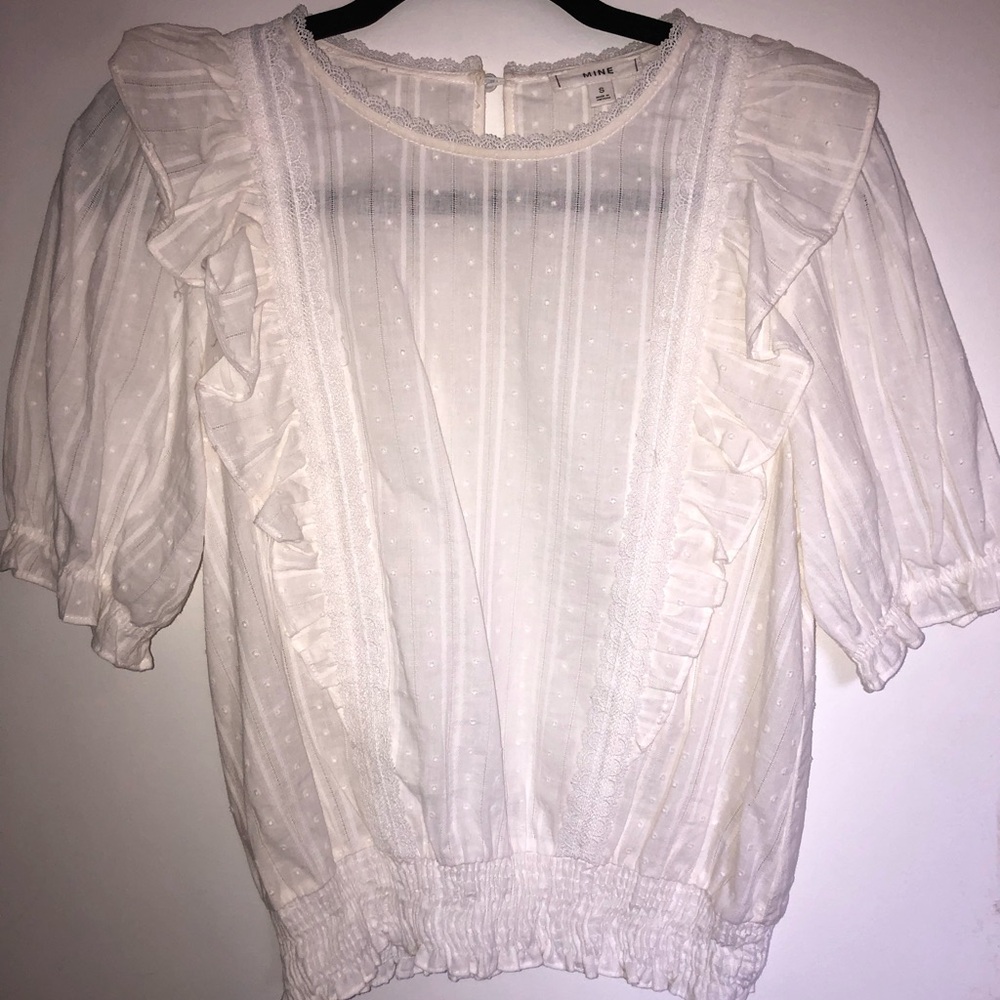 Cream Blouse